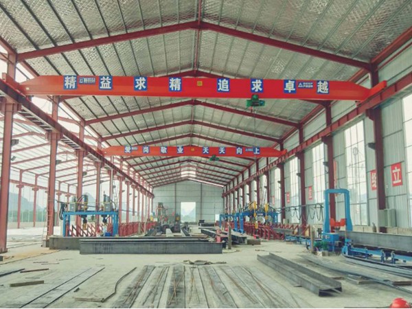 安徽六安欧式双梁行车行吊厂家标准定制生产