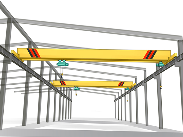 河南濮阳欧式双梁行车行吊厂家 布置紧凑